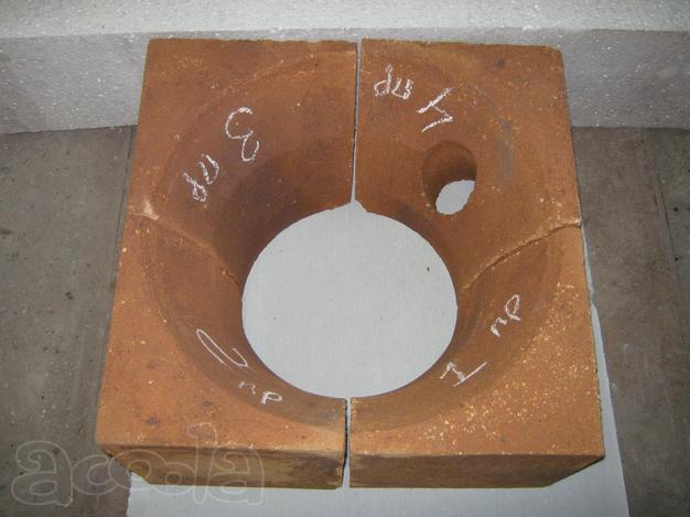 Шамотные фурмы (амбразуры) камни для горелок типа ГМ, ГМГ, ГМП-16